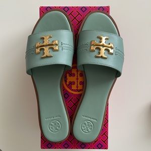 Tory Burch Everly Slide Calf leather new